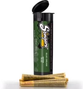Photograph of product: Black Raspberry X GMO X Cookies | 0.5g Infused Pre-Rolls | 5pk
