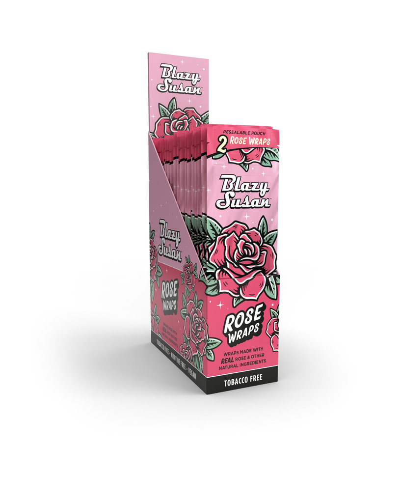 Photograph of product: Blazy Susan Natural Rose Wraps