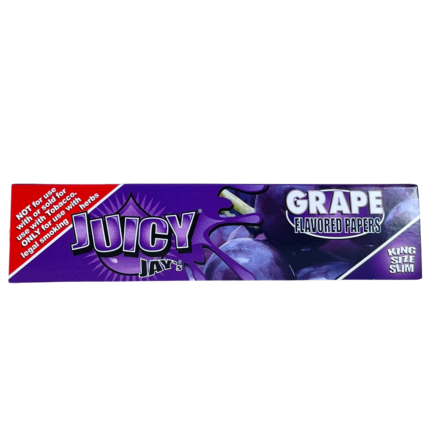 Photograph of product: Juicy Jays Grape Flavored Papers King Size Slim