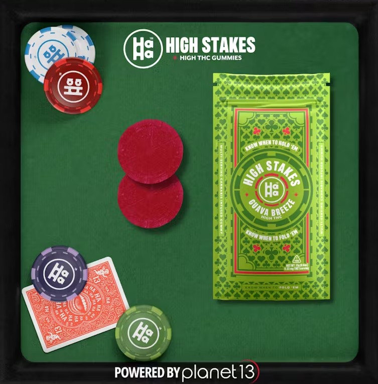 Photograph of Product: (10454) High Stakes "Guava Breeze" Gummy - 2pk