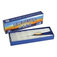 Photograph of product: Papers - Elements - Pre-Rolled Cones - 6pk - Rice Papers