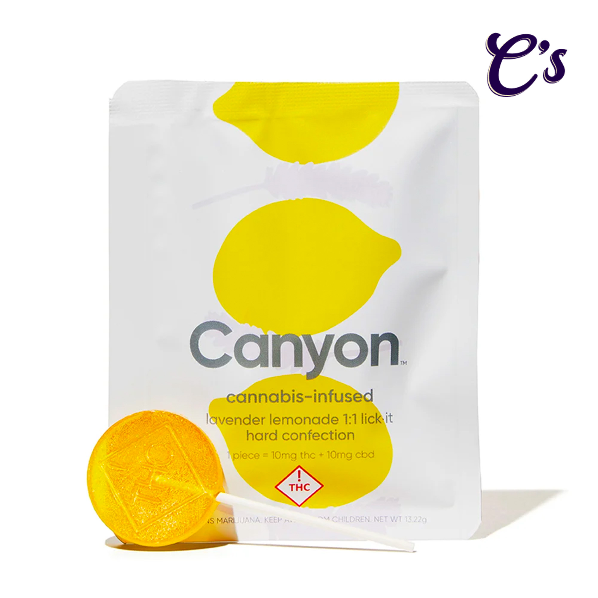 Photograph of product: Canyon | Lick It (CBD 1:1) Lavender Lemonade 10mg