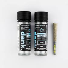 Photograph of product: Dank | Blueberry Haze | 0.5G Pre roll