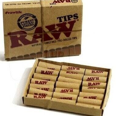 Photograph of product: Raw Unrefined Pre Rolled Tips