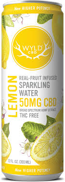 Photograph of product: Lemon CBD Water - Wyld
