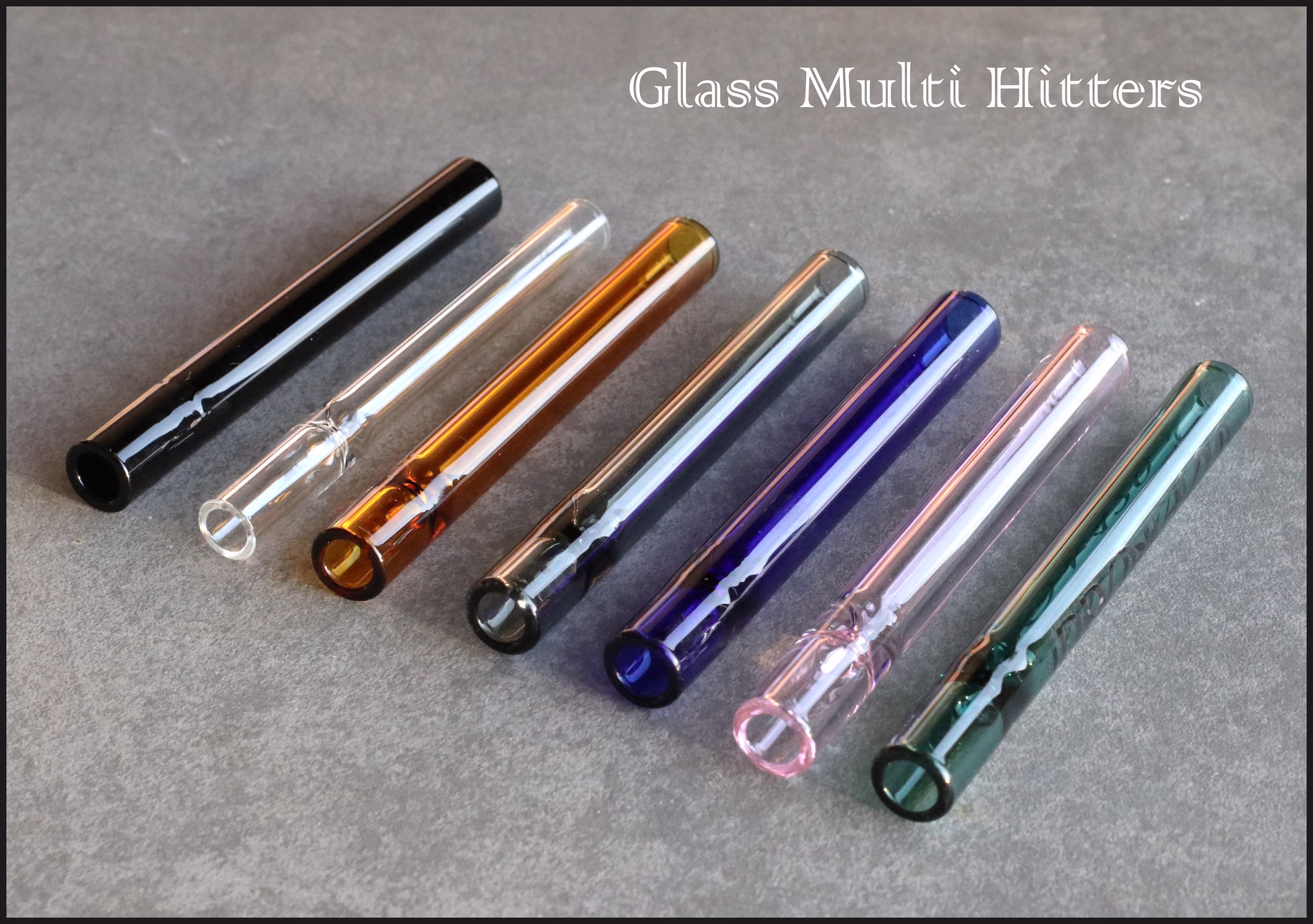 Photograph of Product: Glass Assorted Color 4" Chillum