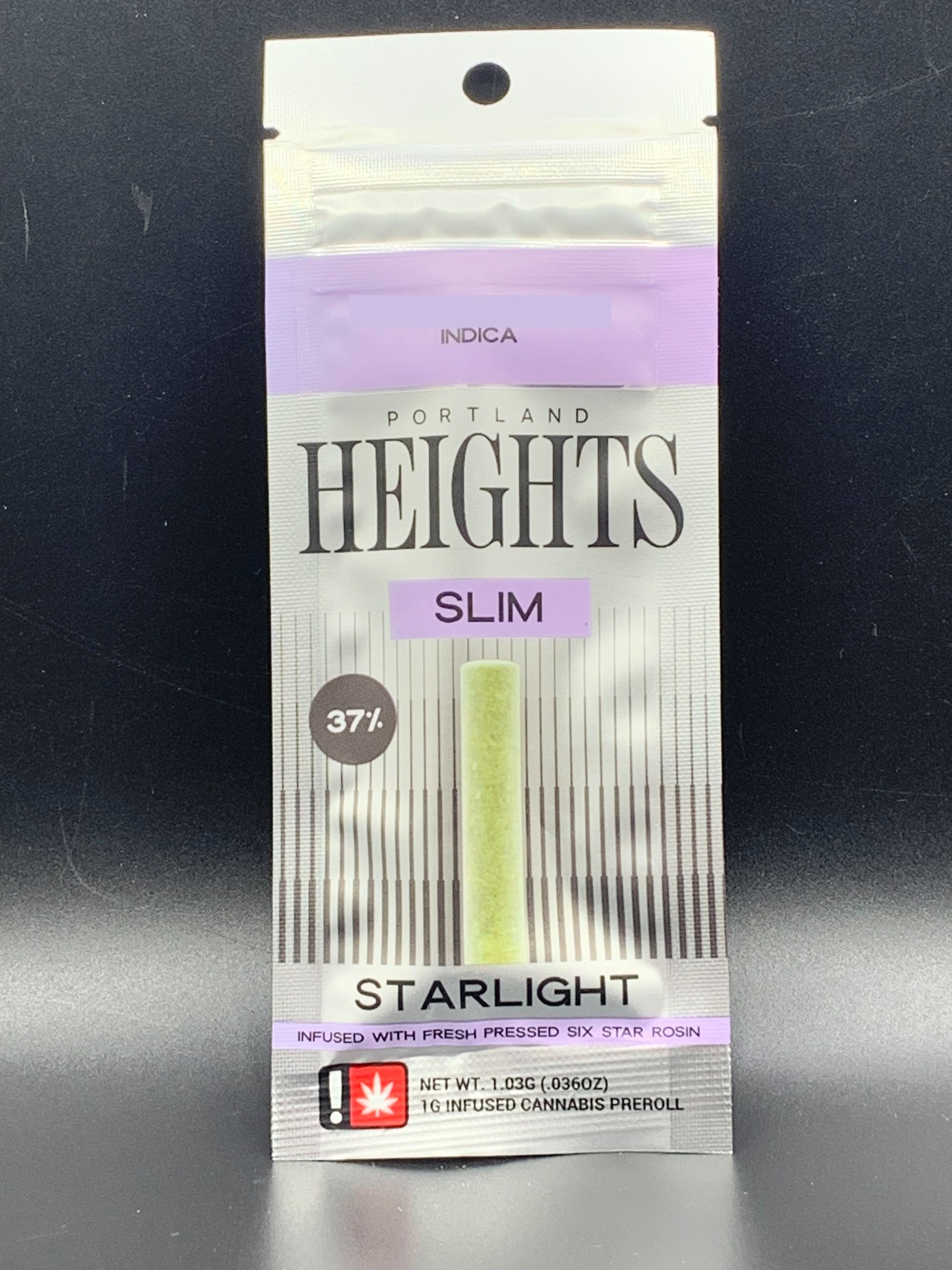 Photograph of product: Starlight Rosin Infused Blunt | Banana Cookies | 1g