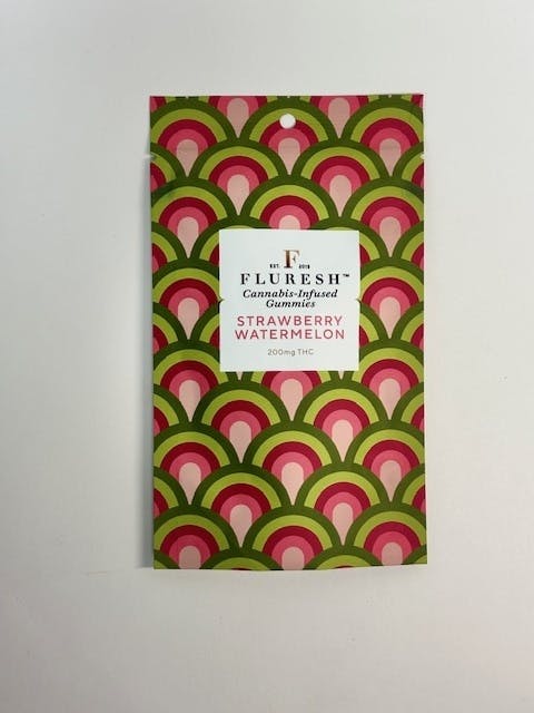 Photograph of product: Fluresh | Strawberry Watermelon | 200 mg