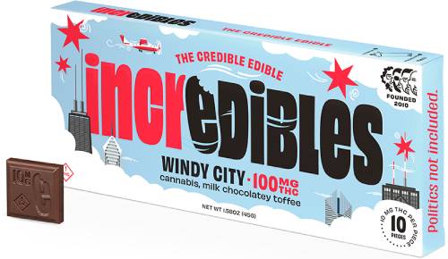 Photograph of product: WINDY CITY CHOCOLATE BAR