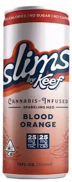 Photograph of product: Blood Orange [H] - 25MG 1:1 CBD Slims Beverage