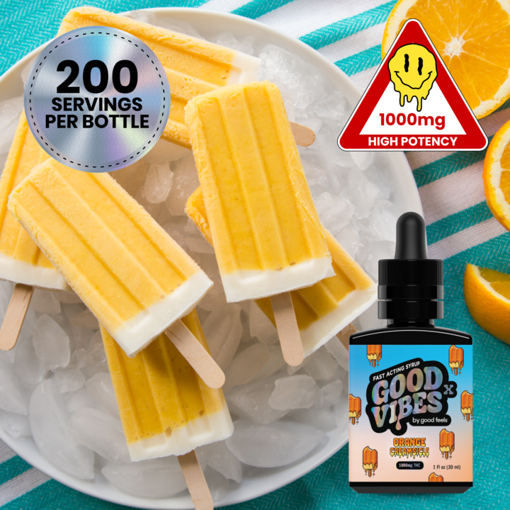 Photograph of product: GOOD VIBES | ORANGE CREAMSICLE