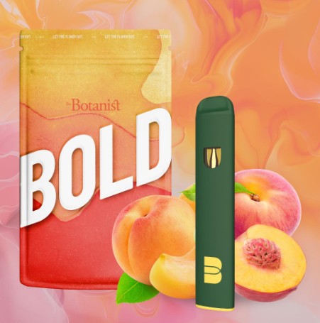 Photograph of product: The Botanist | BOLD Peach | Vape