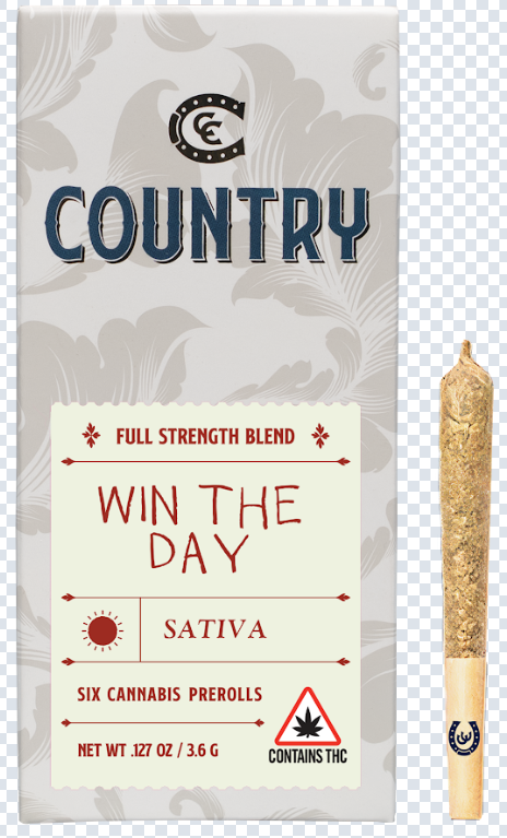 Photograph of product: 6pk Pre-Roll | Win The Day | 0.6g