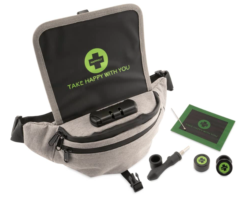 Photograph of product: Smell Proof Travel Dab Kit Fanny Pack