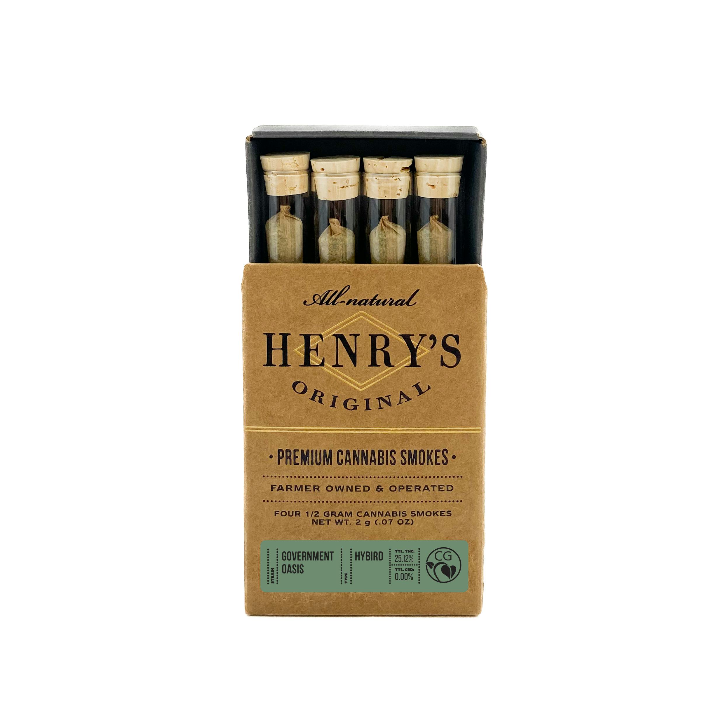 Photograph of product: Government Oasis (4 Pack)