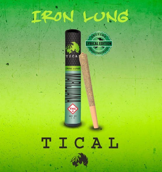 Photograph of product: Tical - Iron Lung - Preroll