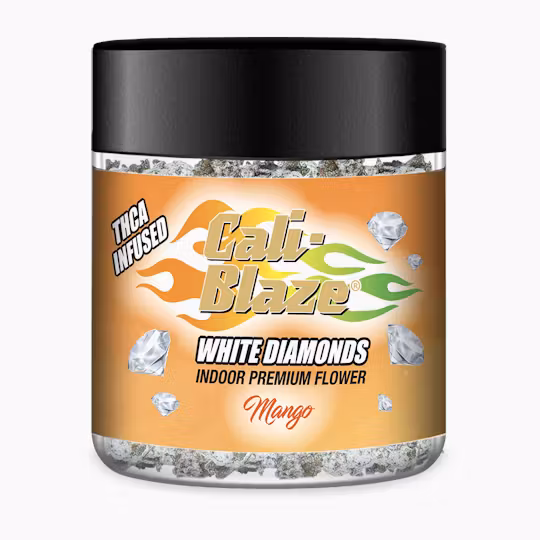 Photograph of product: Mango White Diamond TH-ouia Infused | Flower | 3.5g
