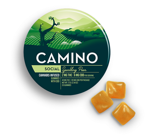 Photograph of product: Gummies | Sparkling Pear