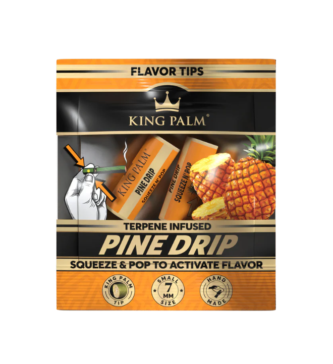 Photograph of product: King Palm | Terp Tips [2pk] | Pine Drip