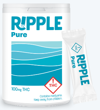 Photograph of product: Ripple - Distillate Powder - Pure - 100mg