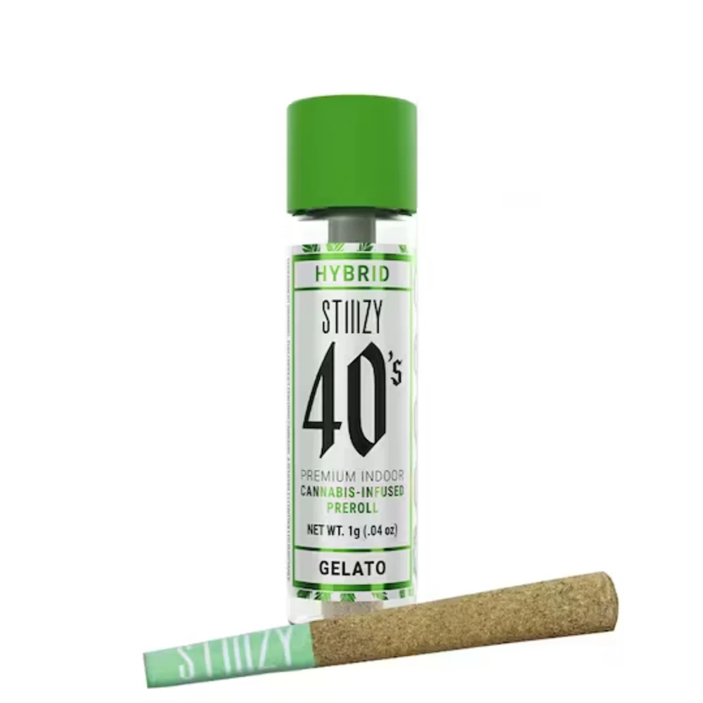 Photograph of product: Stiiizy 40's Infused Preroll Gelato 1g