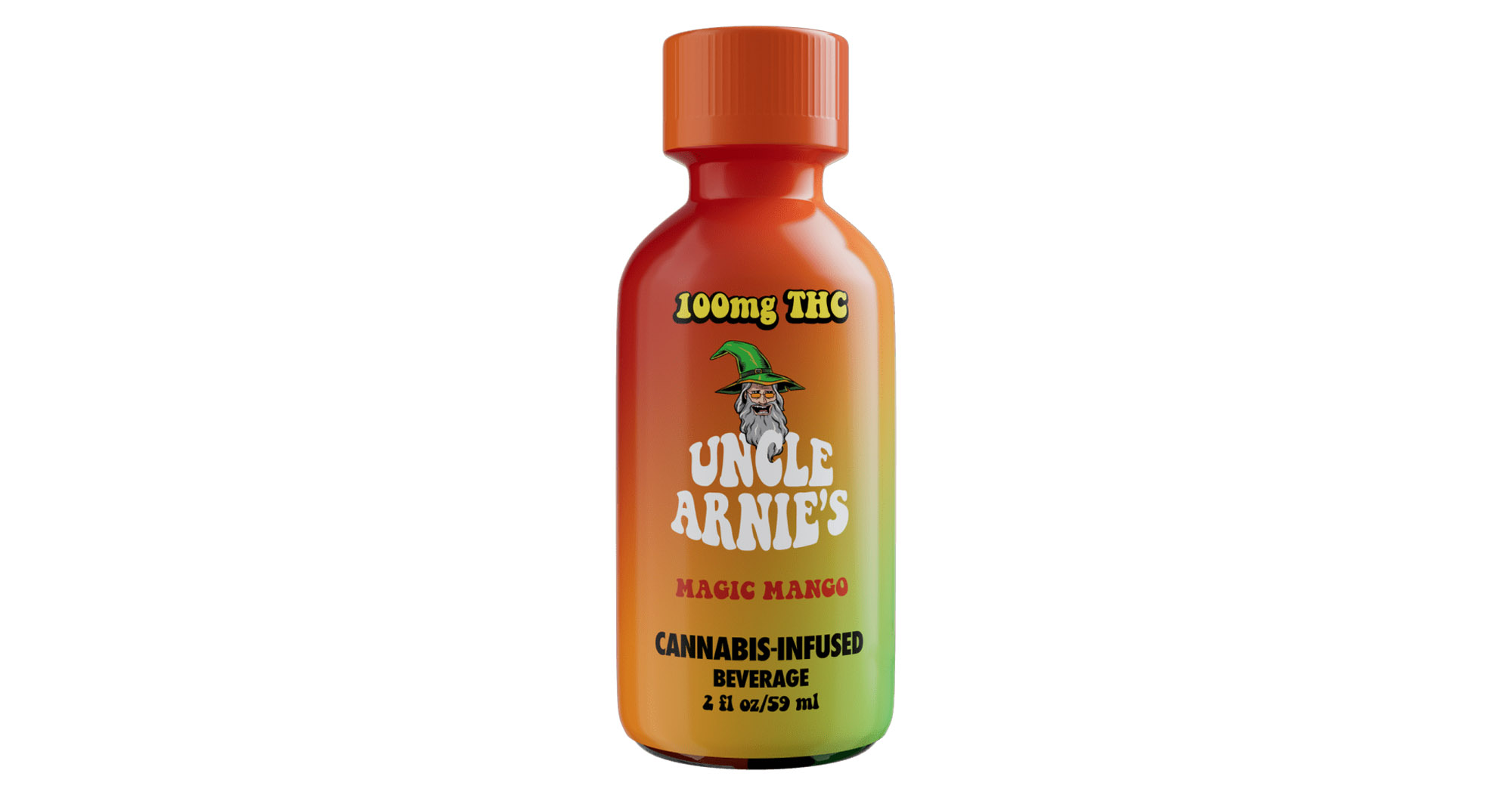 Photograph of product: Magic Mango - 2oz Beverage - 100mg