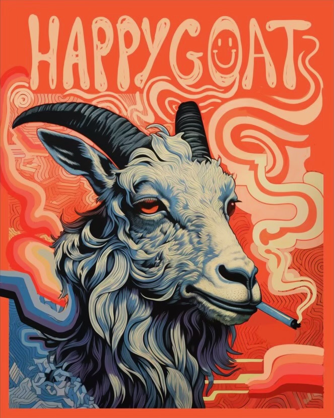 Photograph of product: Happy Goat - Z Marker 8 - Deli Flower - 28g