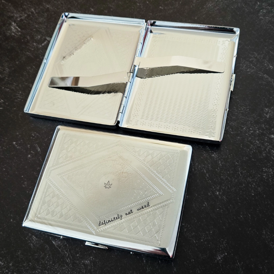 Photograph of product: Definitely Not Oui'd - Funny Cigarette Case
