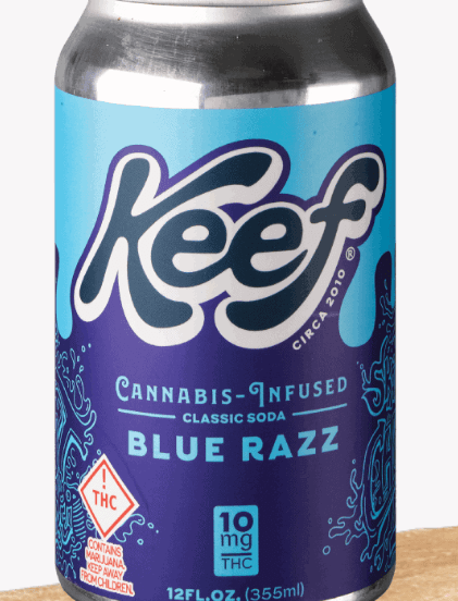 Photograph of product: Keef: Blue Razz 100mg - 