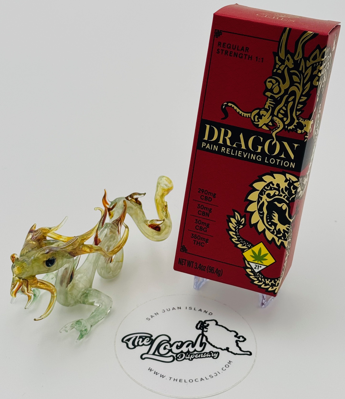 Photograph of Product: Dragon Lotion 1:1 Squeeze 3.4oz