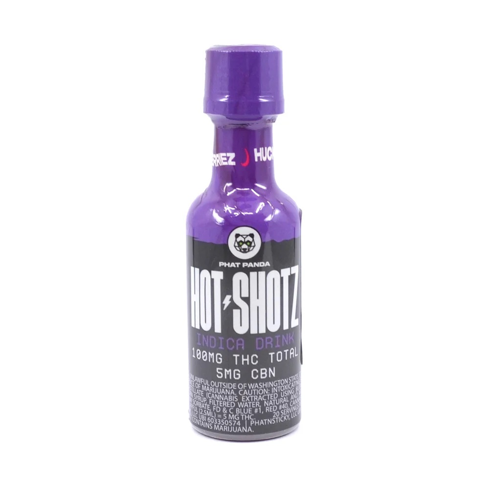 Photograph of product: Huckleberries CBN Hot Shotz | 100mg