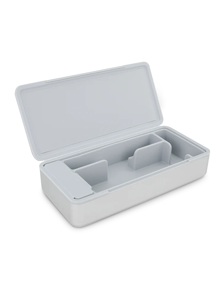 Photograph of product: Pivot Mobile Vaporizer Travel Case | Silver