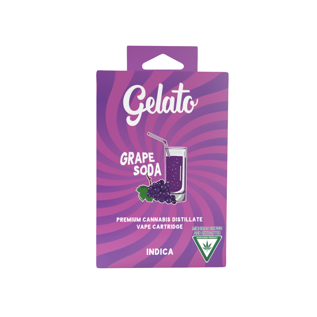 Photograph of product: Gelato - 1g 510 Cart - Grape Soda