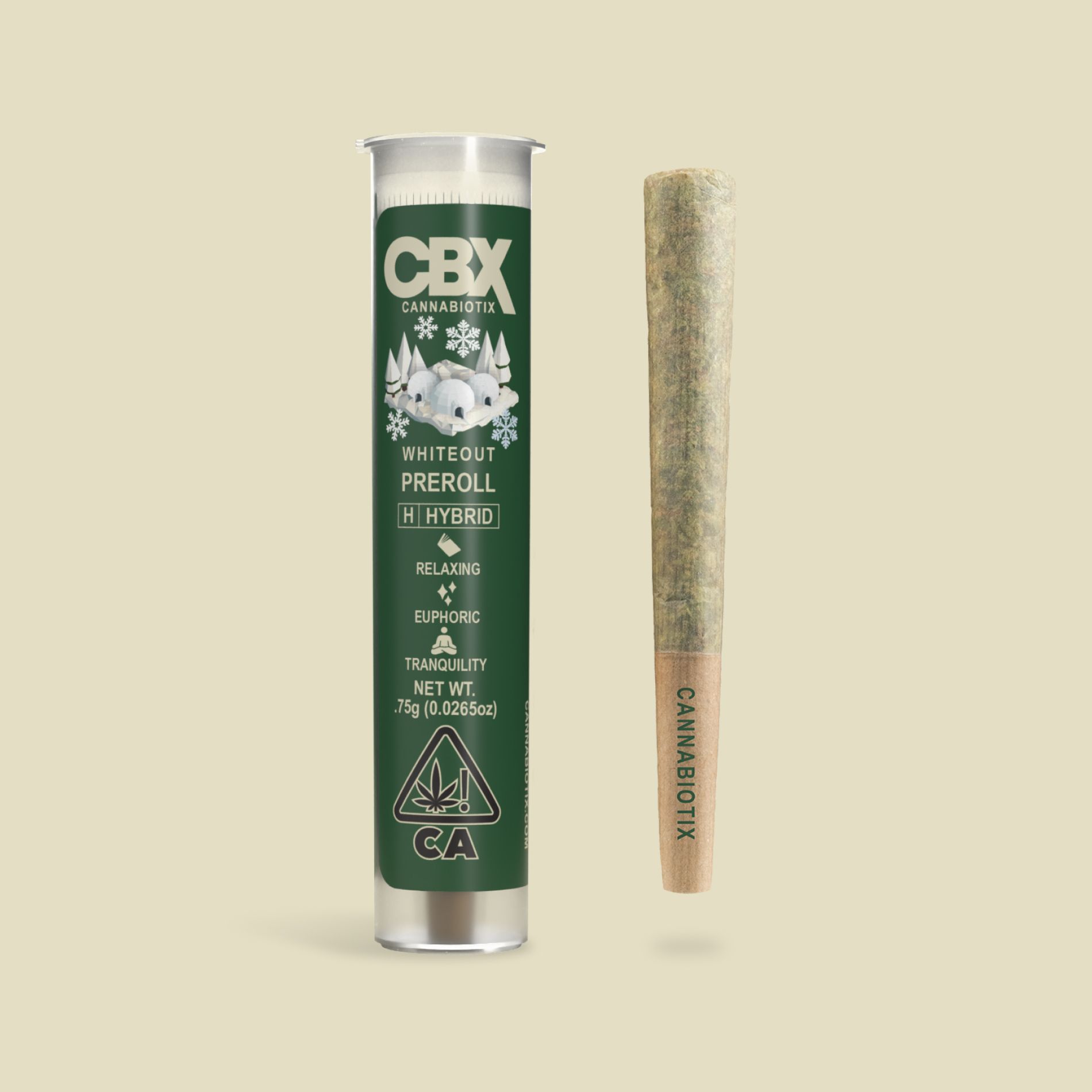 Photograph of product: CBX | Pre-Roll H | GM-UHOH