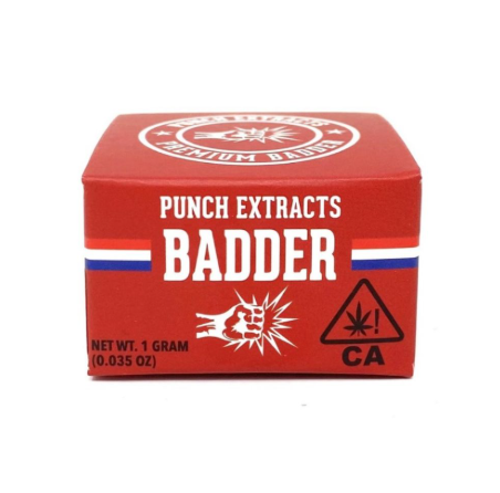 Photograph of product: GAS FACE 1G BHO BADDER