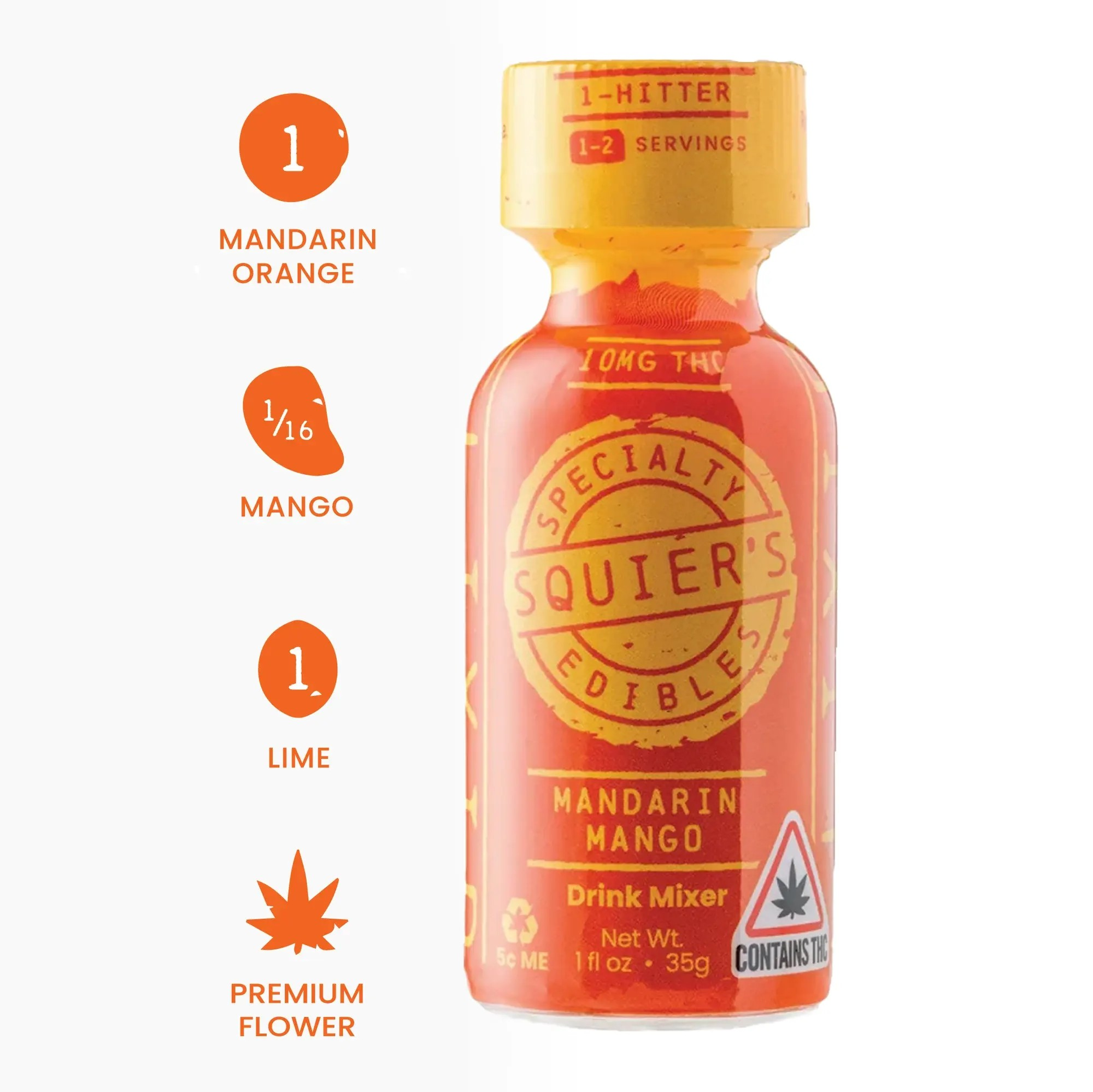 Photograph of product: Mandarin Mango Drink Mix - (1oz) 10mg