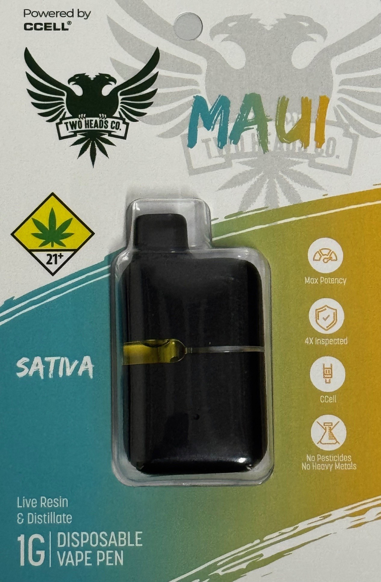 Photograph of product: Maui Disposable Cartridge