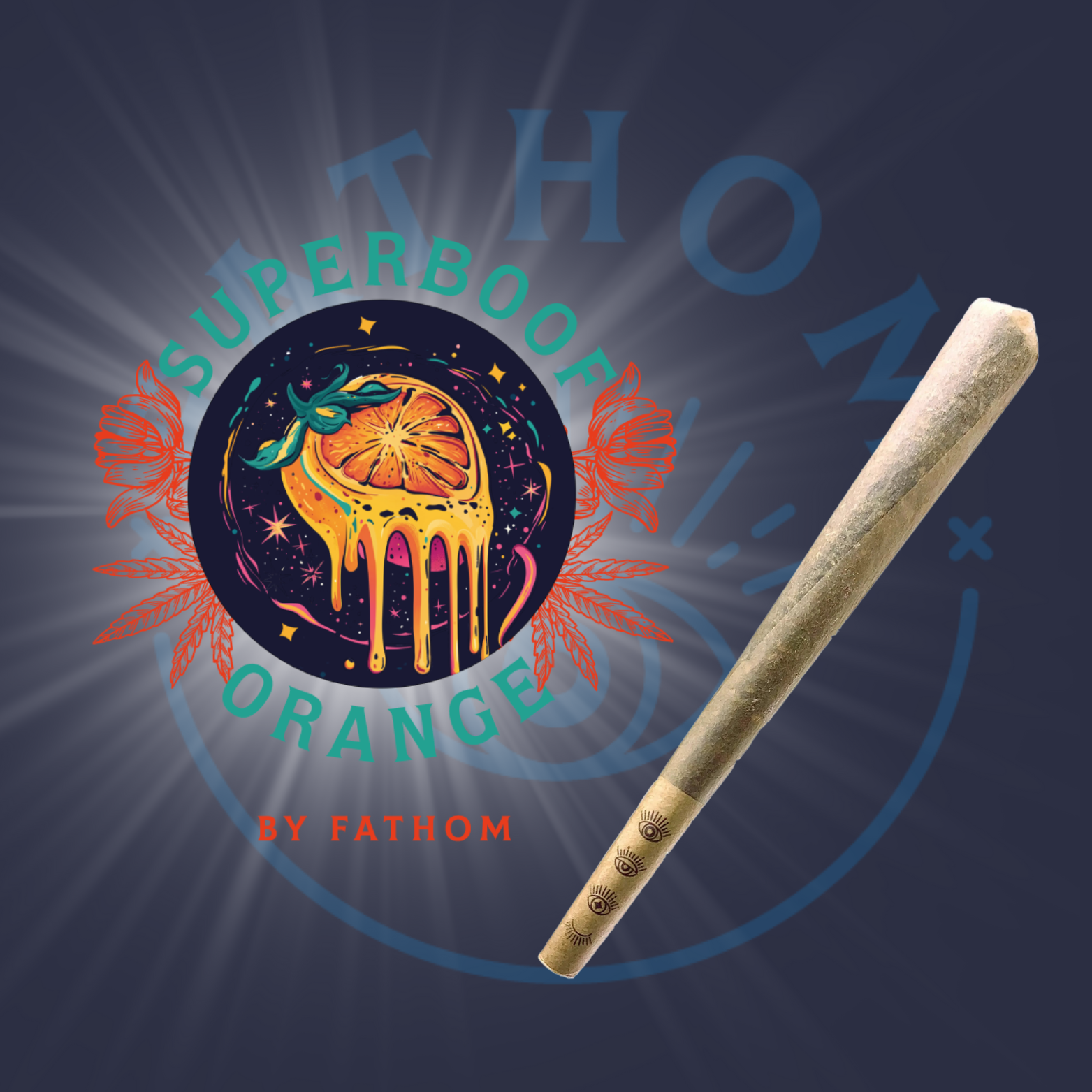 Photograph of product: Fathom Oui'd | Superboof Orange Pre-Roll | 1.0g