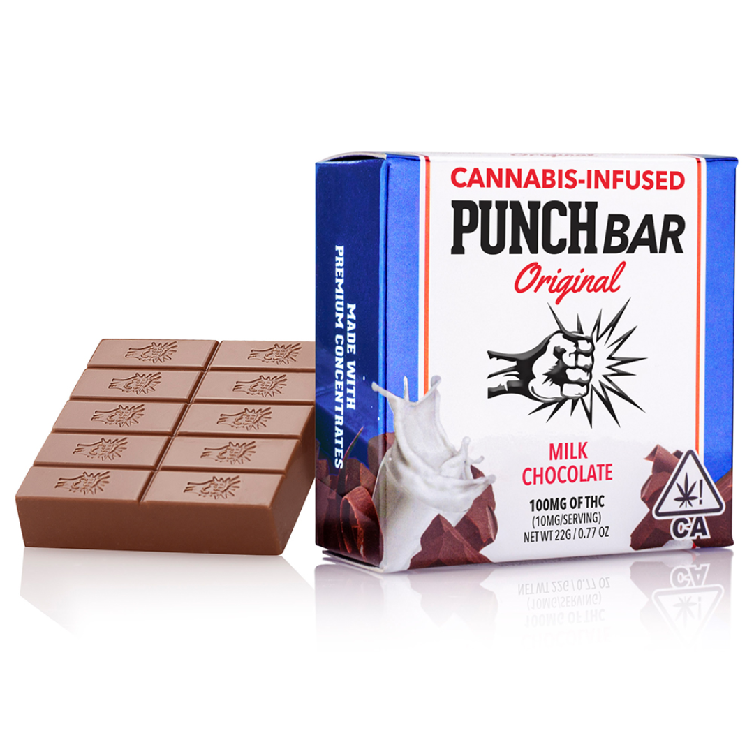 Photograph of product: Milk Chocolate PunchBar 100mg