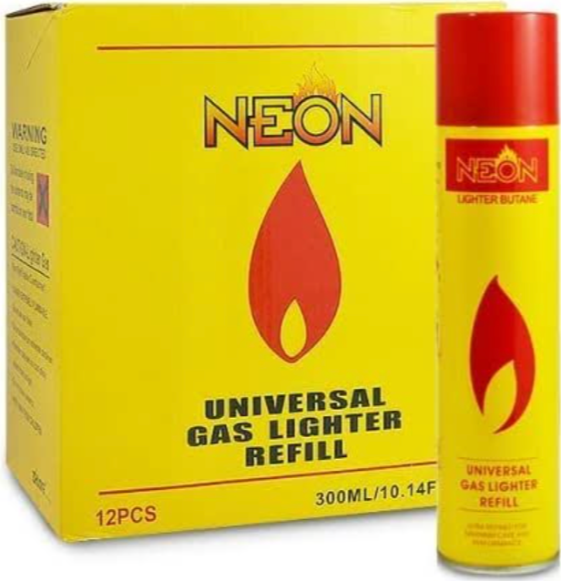 Photograph of product: Neon Butane Refill