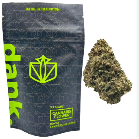 Photograph of product: DANK | 3.5g Indoor Flower | Frosted Flakes