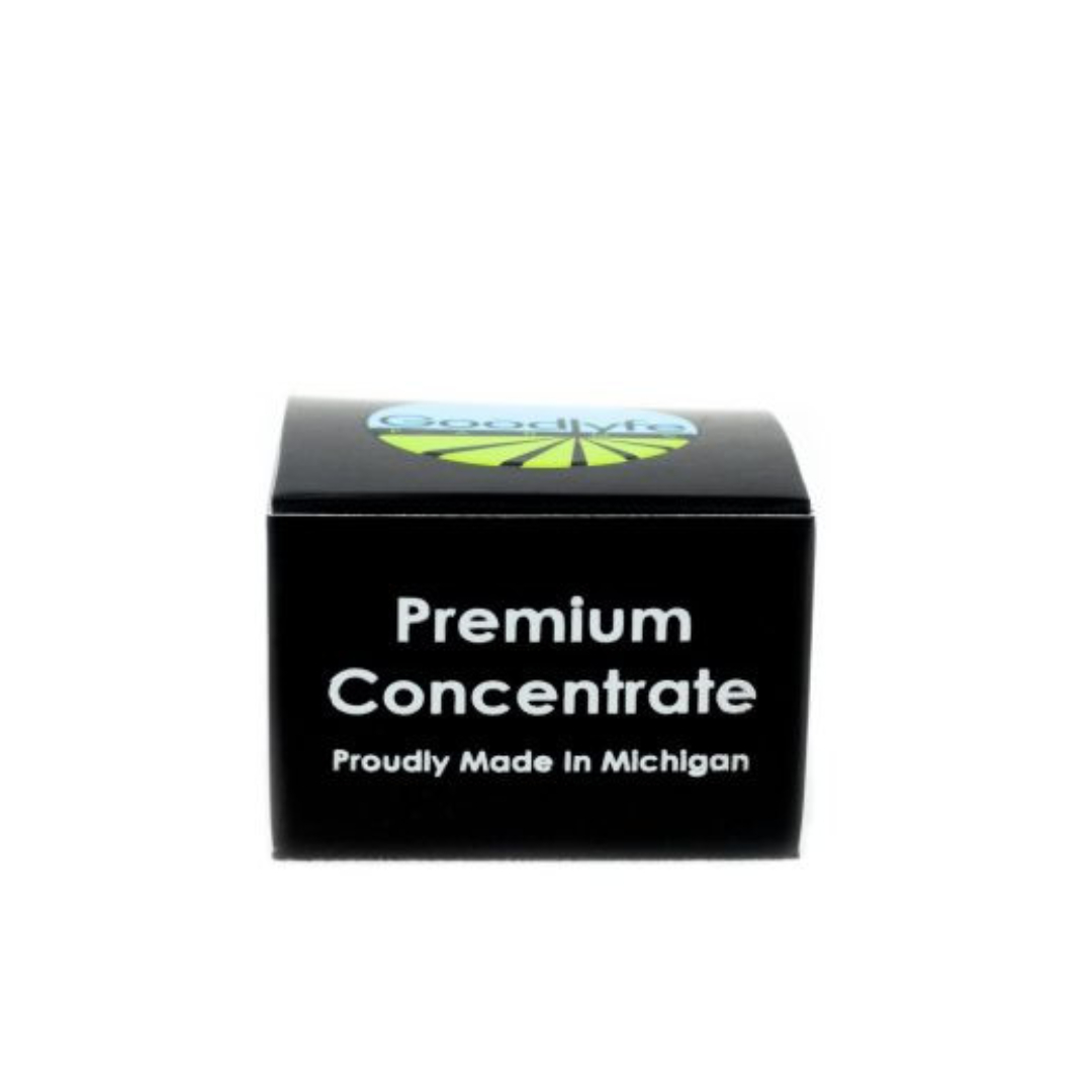 Photograph of Product: Goodlyfe Farms Live Resin GSC x SFV OG
