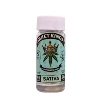 Photograph of product: Quiet Kings 5pk 2.5g Prerolls Sunset Punch