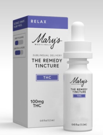 Photograph of product: Mary's Medicinal Sublingual Oils - Remedy - Relax