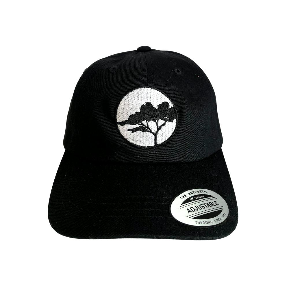 Photograph of product: Monterey Cypress Black Dad Hat
