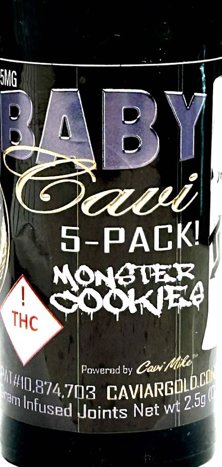 Photograph of product: Monster Cookies - 5 Pack Infused