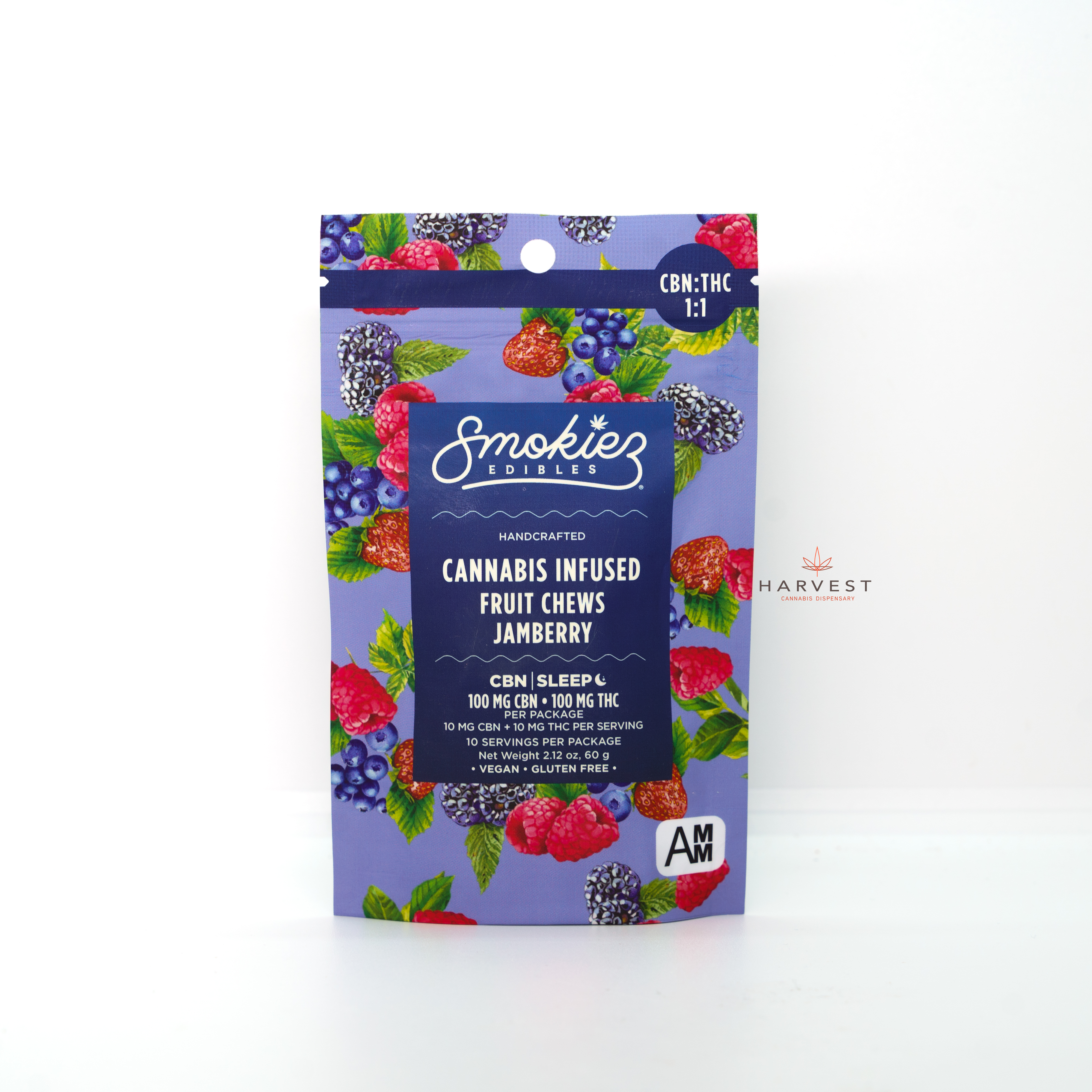 Photograph of product: Jamberry (1:1 CBN) Sweet Gummies