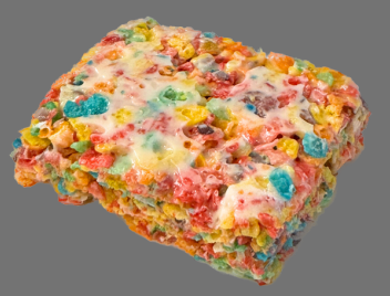 Photograph of product: Shnick Shnacks Rainbow Cloud Bar 10mg