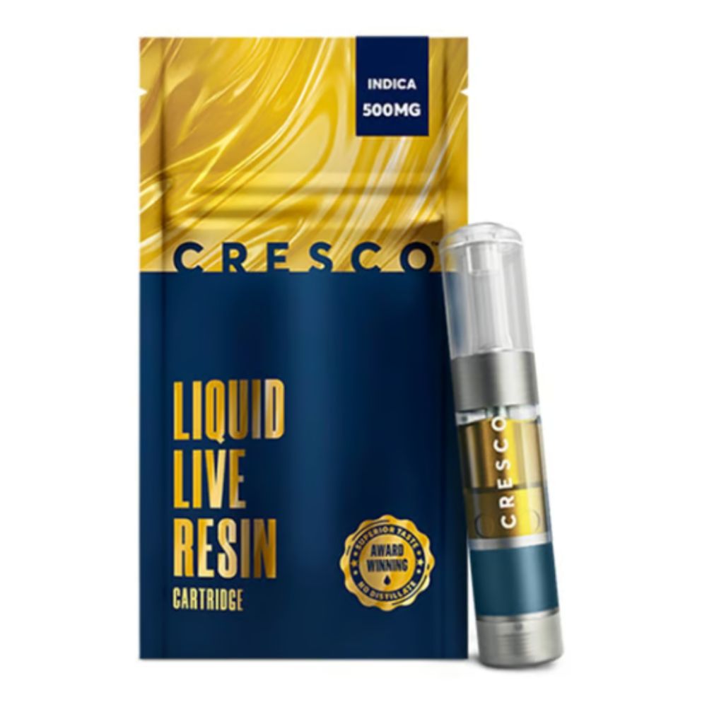 Photograph of product: Cresco | LA Kush Cake LLR Cartridge | 0.5g