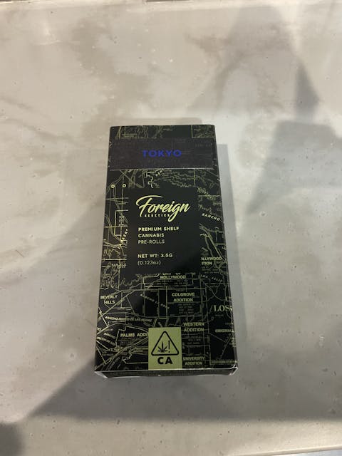 Photograph of product: TOKYO 5 PACK PREROLLS - 